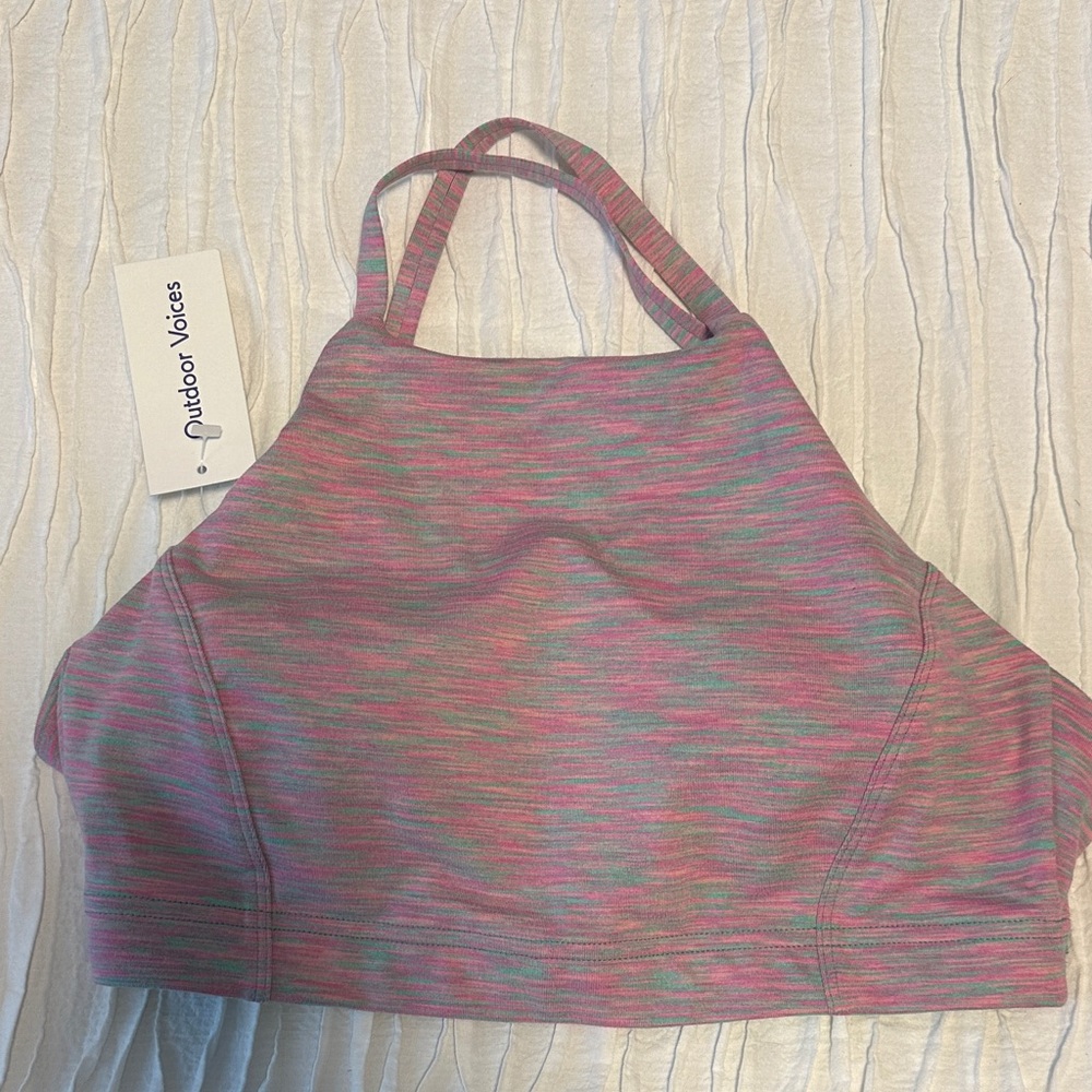 Outdoor Voices Flow Strappy Bra